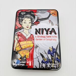 Niya Strategy Game Blue Orange 2014 Japan Garden Theme 2-Player. Complete.